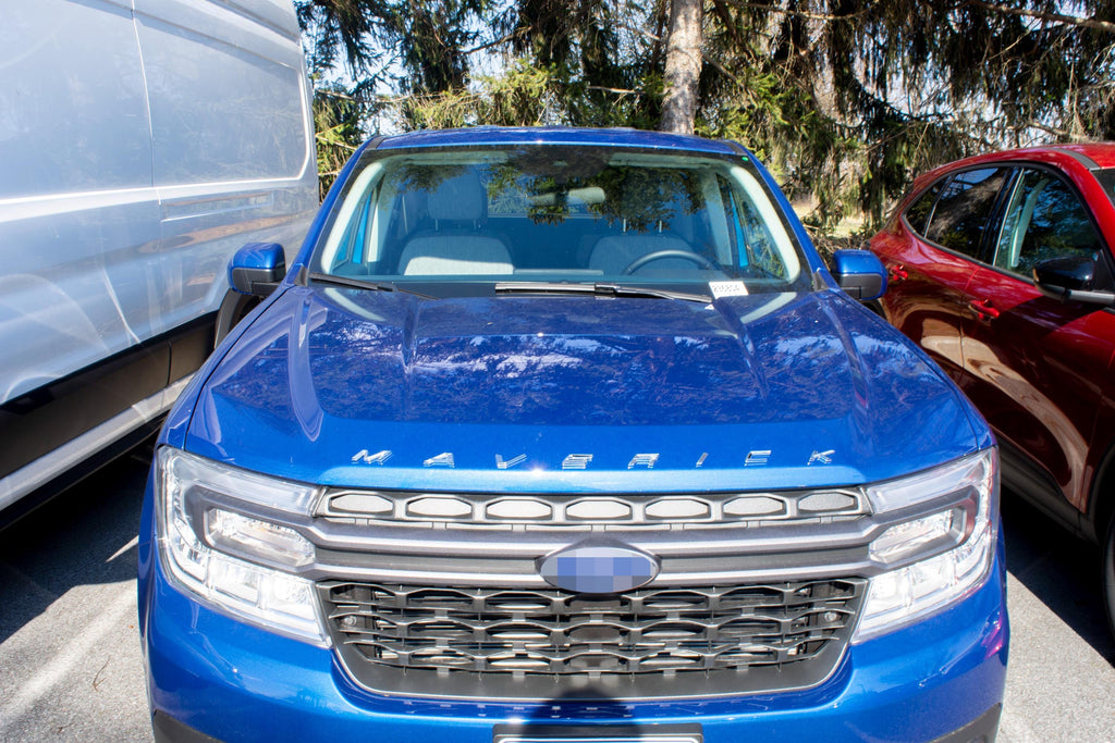 Chrome Hood letters Fits Ford Maverick Hood ABS Decals Made With Premium Plastic 2022-2024 Maverick Decals Insert Letters Sticker