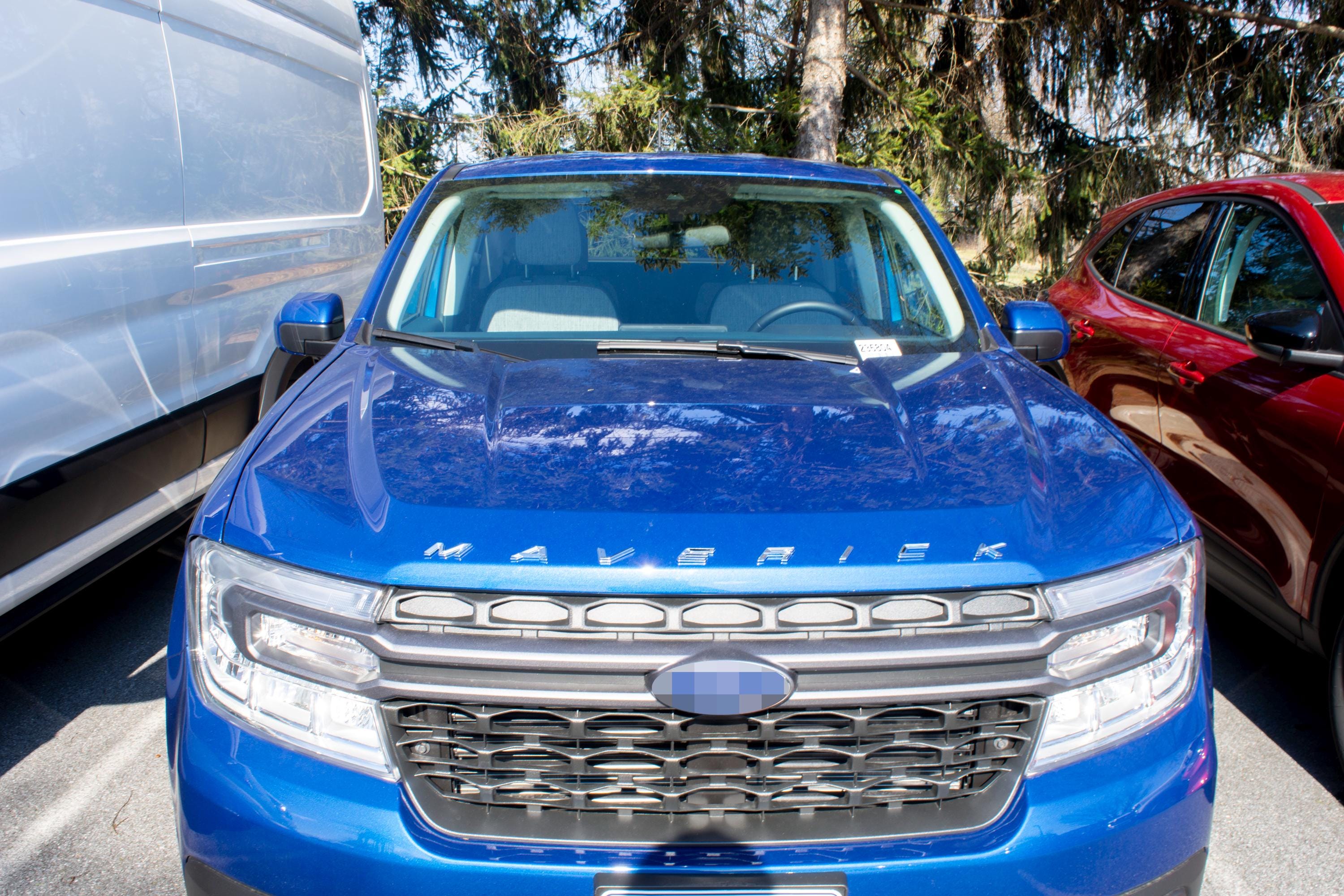 Chrome Hood letters Fits Ford Maverick Hood ABS Decals Made With Premium Plastic 2022-2024 Maverick Decals Insert Letters Sticker