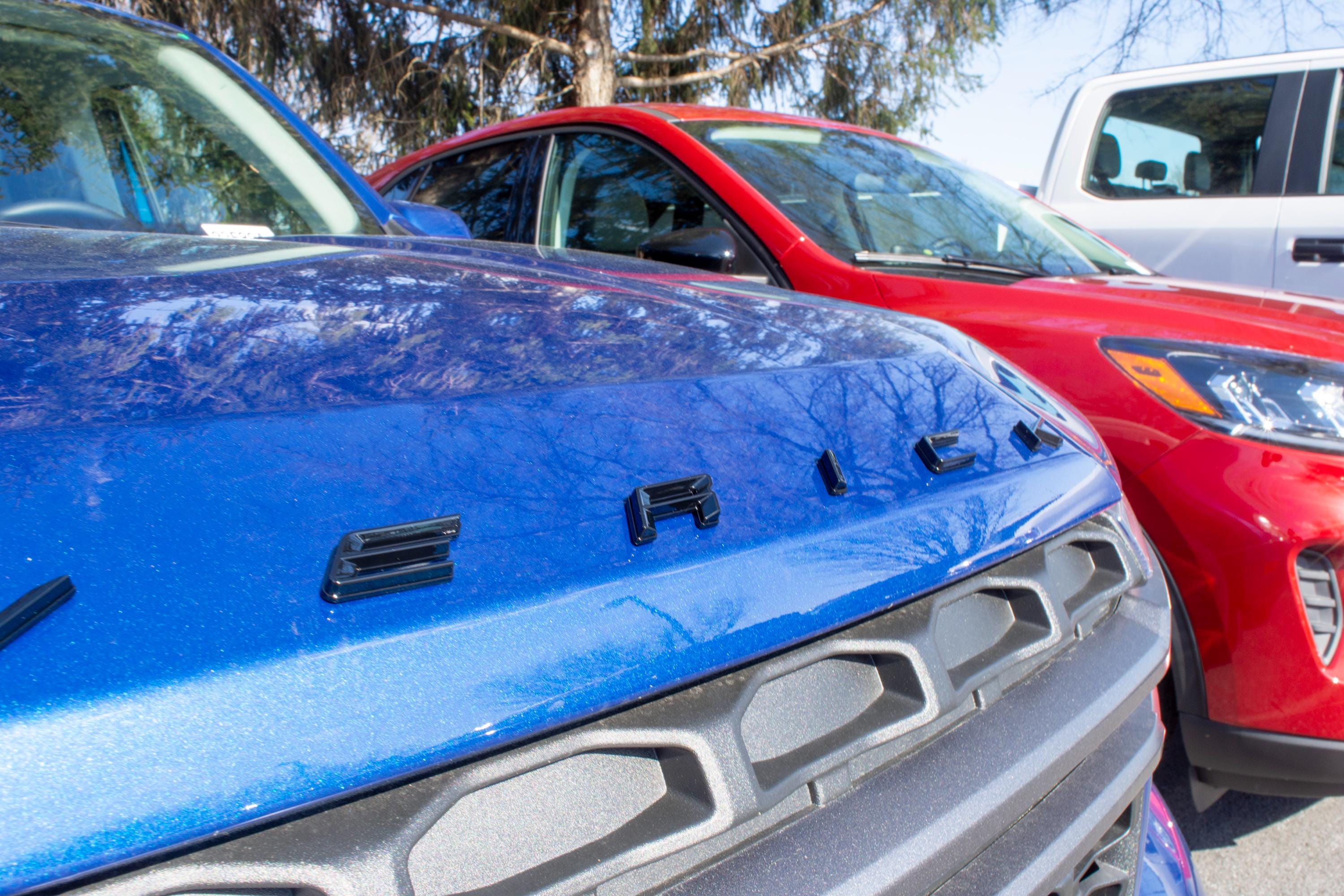 Gloss Black Hood letters Fits Ford Maverick Hood ABS Decals Made With Premium Plastic 2022-2024 Maverick Decals Insert Letters Sticker