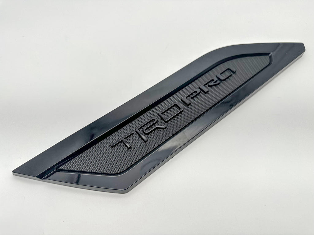 Gloss Black Door Side Body Molding Trim For 2022-2025 Toyota Tundra TRD PRO