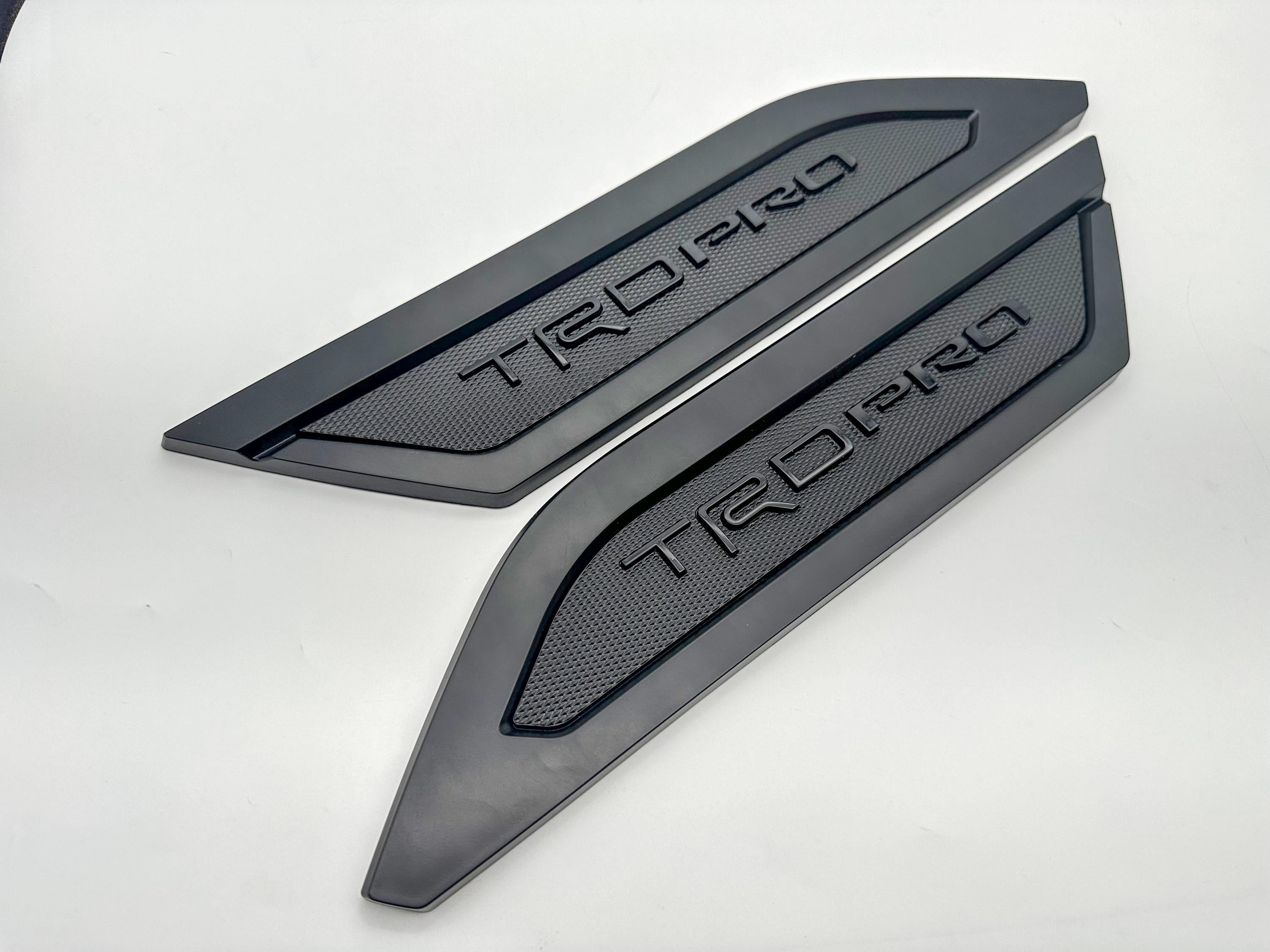 Matte Black Door Side Body Molding Trim For 2022-2025 Toyota Tundra TRD PRO