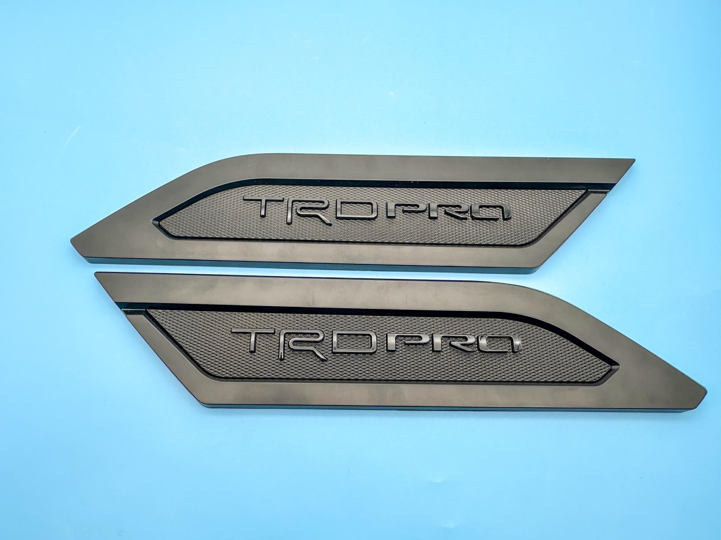 Matte Black Door Side Body Molding Trim For 2022-2025 Toyota Tundra TRD PRO