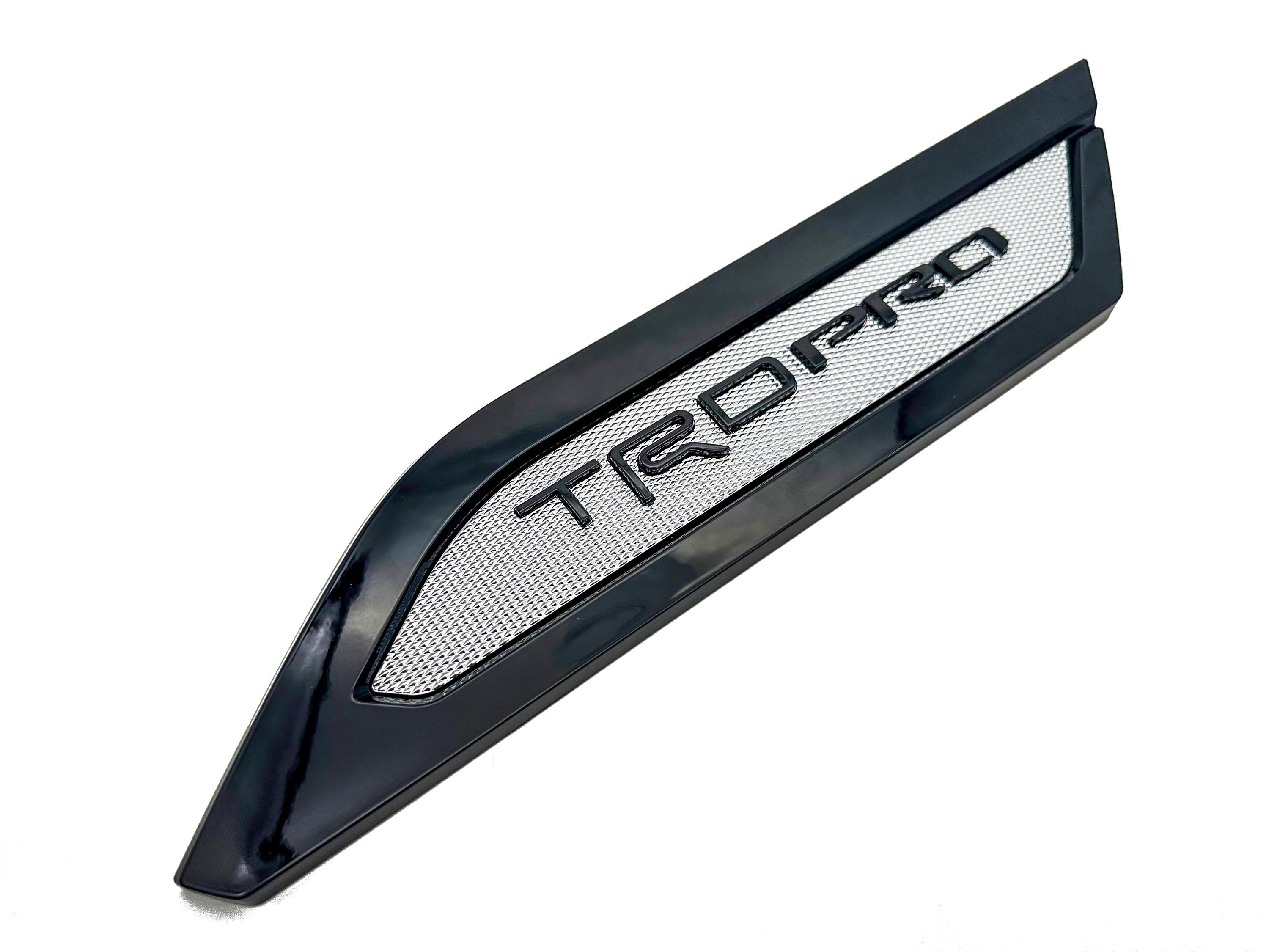 Chrome Black Door Side Body Molding Trim For 2022-2025 Toyota Tundra TRD PRO