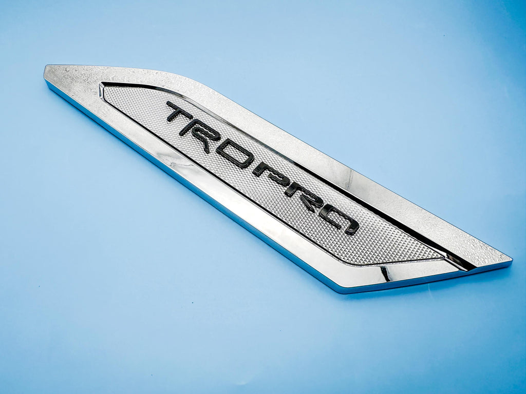 Chrome Door Side Body Molding Trim For 2022-2025 Toyota Tundra TRD PRO