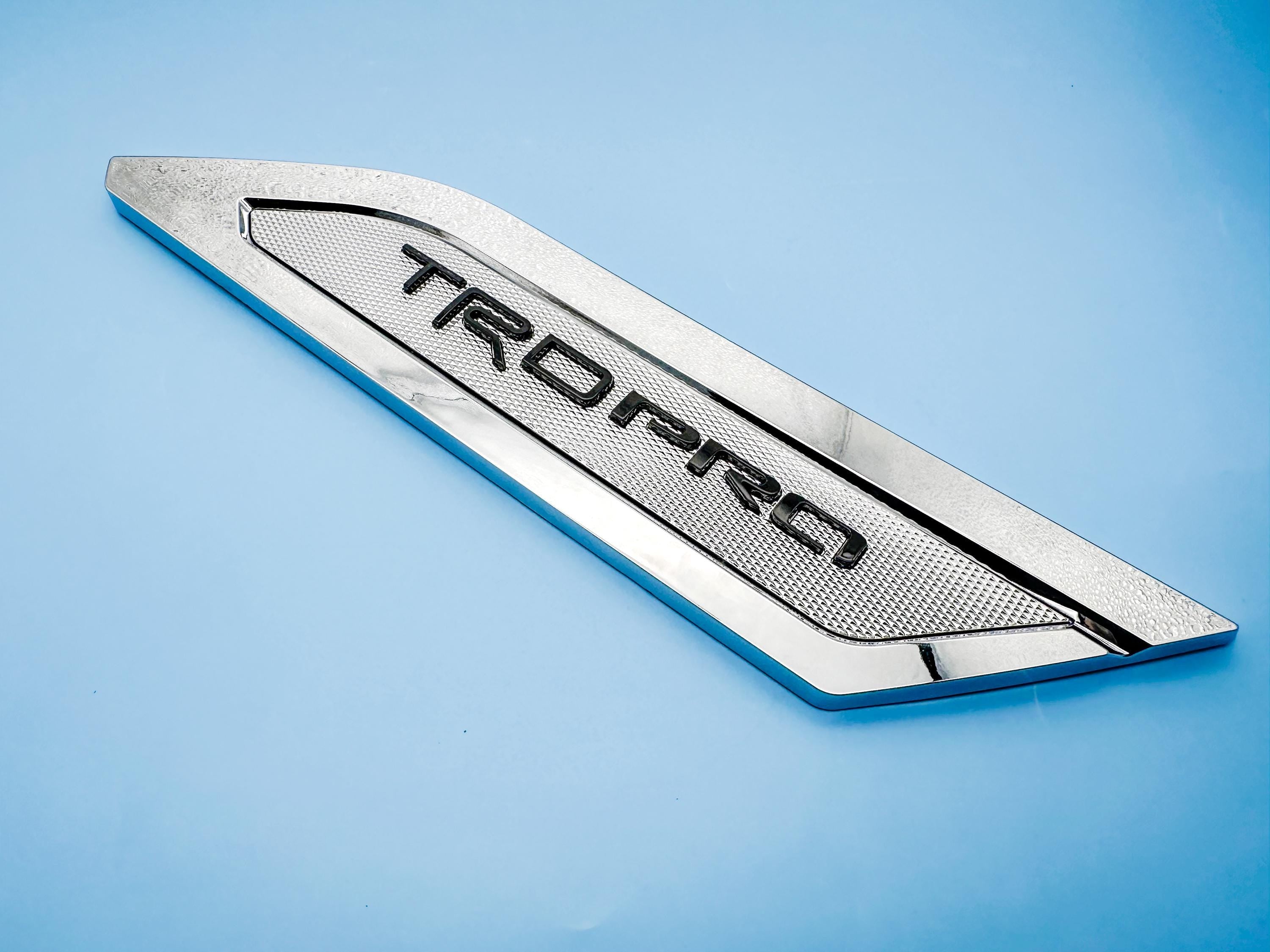 Chrome Door Side Body Molding Trim For 2022-2025 Toyota Tundra TRD PRO