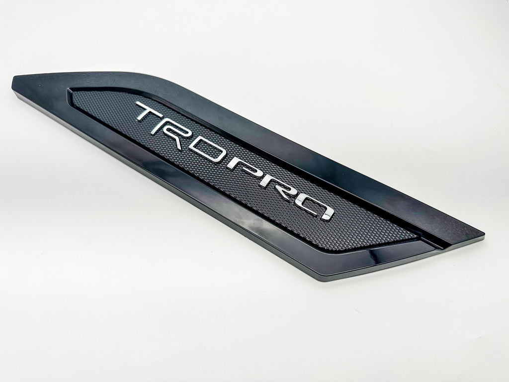 Black Door Side Body Molding Trim For 2022-2025 Toyota Tundra TRD PRO
