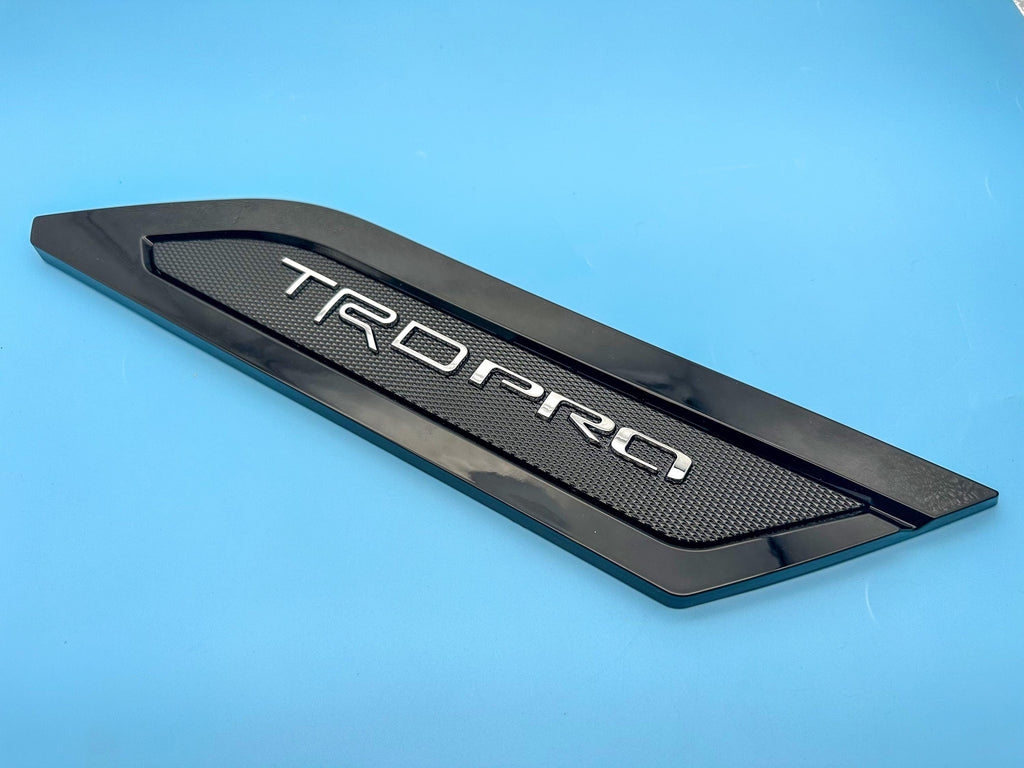 Black Door Side Body Molding Trim For 2022-2025 Toyota Tundra TRD PRO