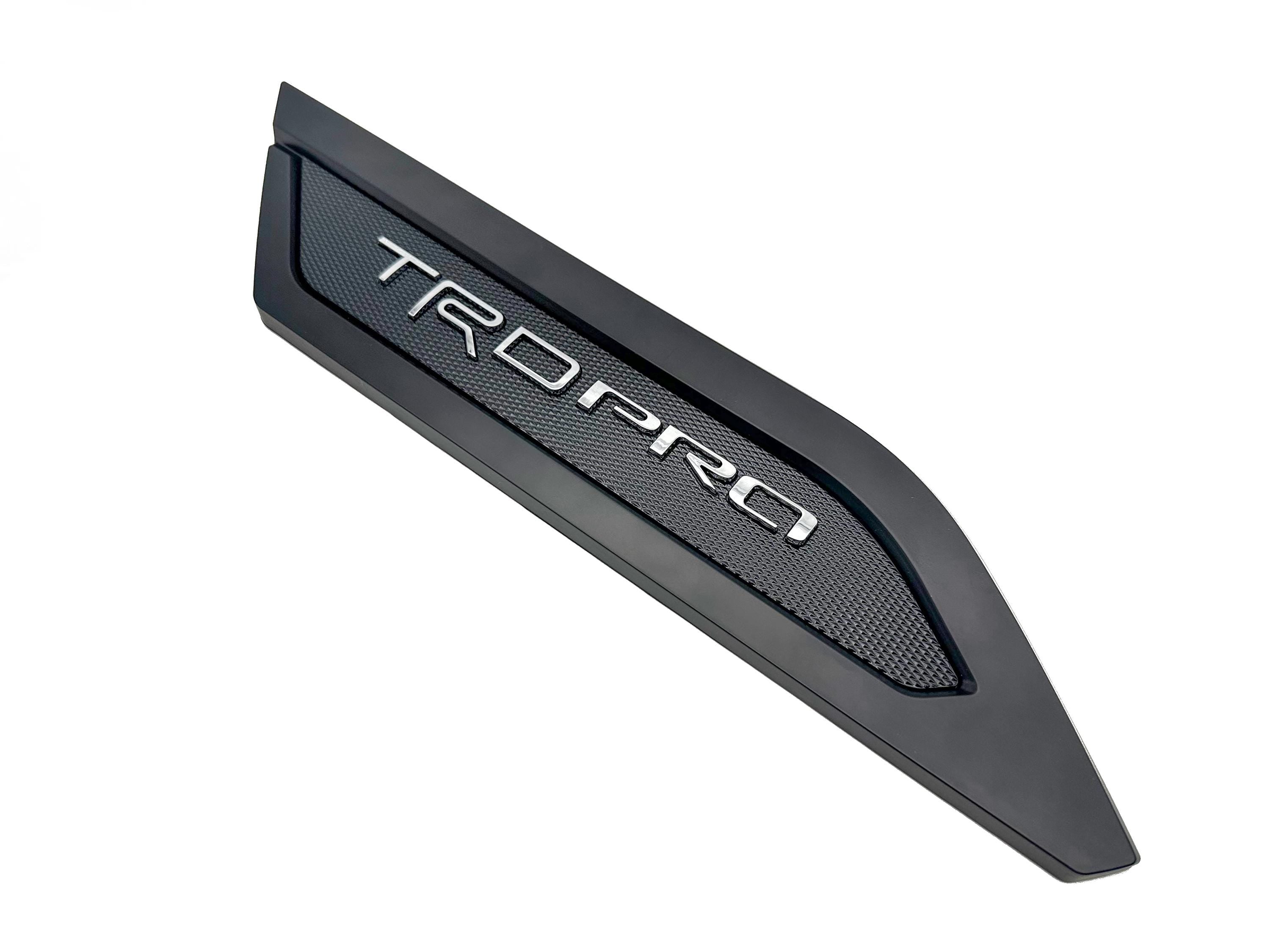 Matte Black Door Side Body Molding Trim For 2022-2025 Toyota Tundra TRD PRO