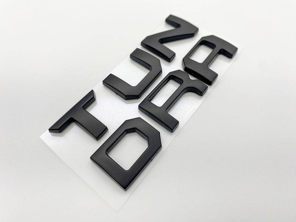 Premium 3D Dashboard glovebox glove box letters for 2022-2024 Tundra