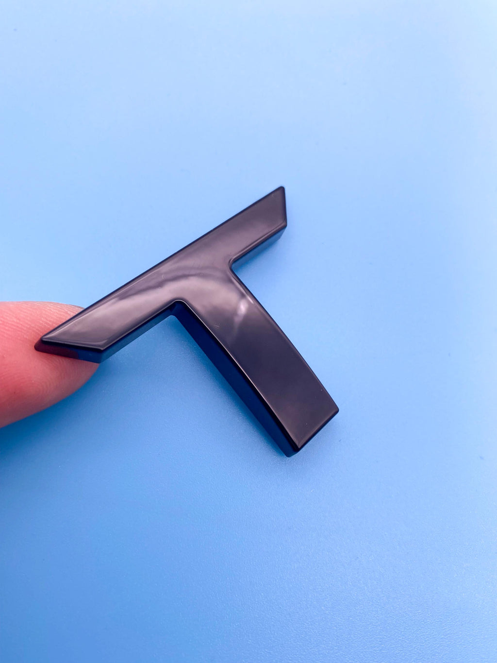 Gloss Black Premium 3D color matched Letters for 2022-2024 Tundra Front Bumper