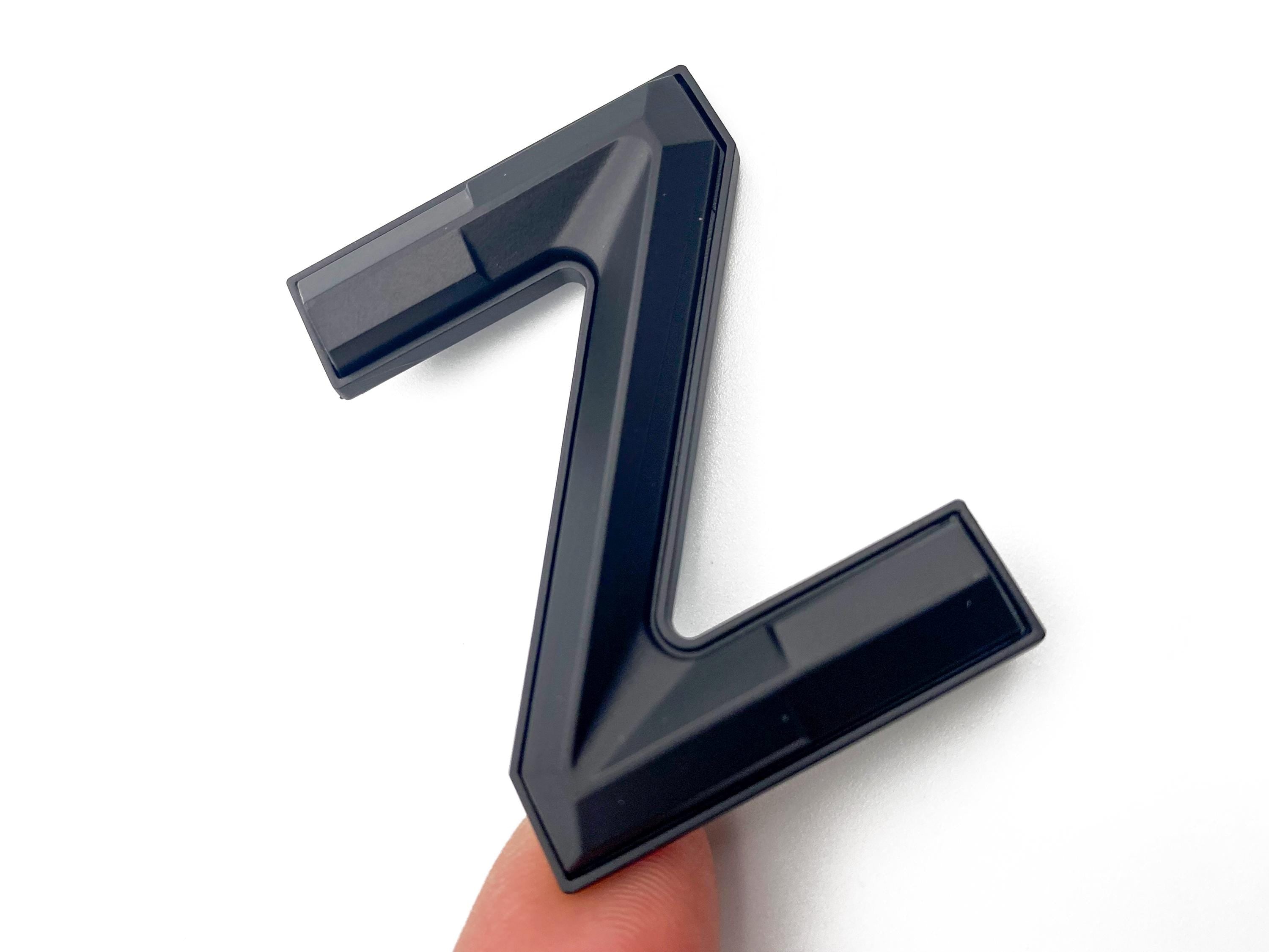 Matte Black outline Premium 3D color matched Letters for 2022-2024 Tundra Front Bumper