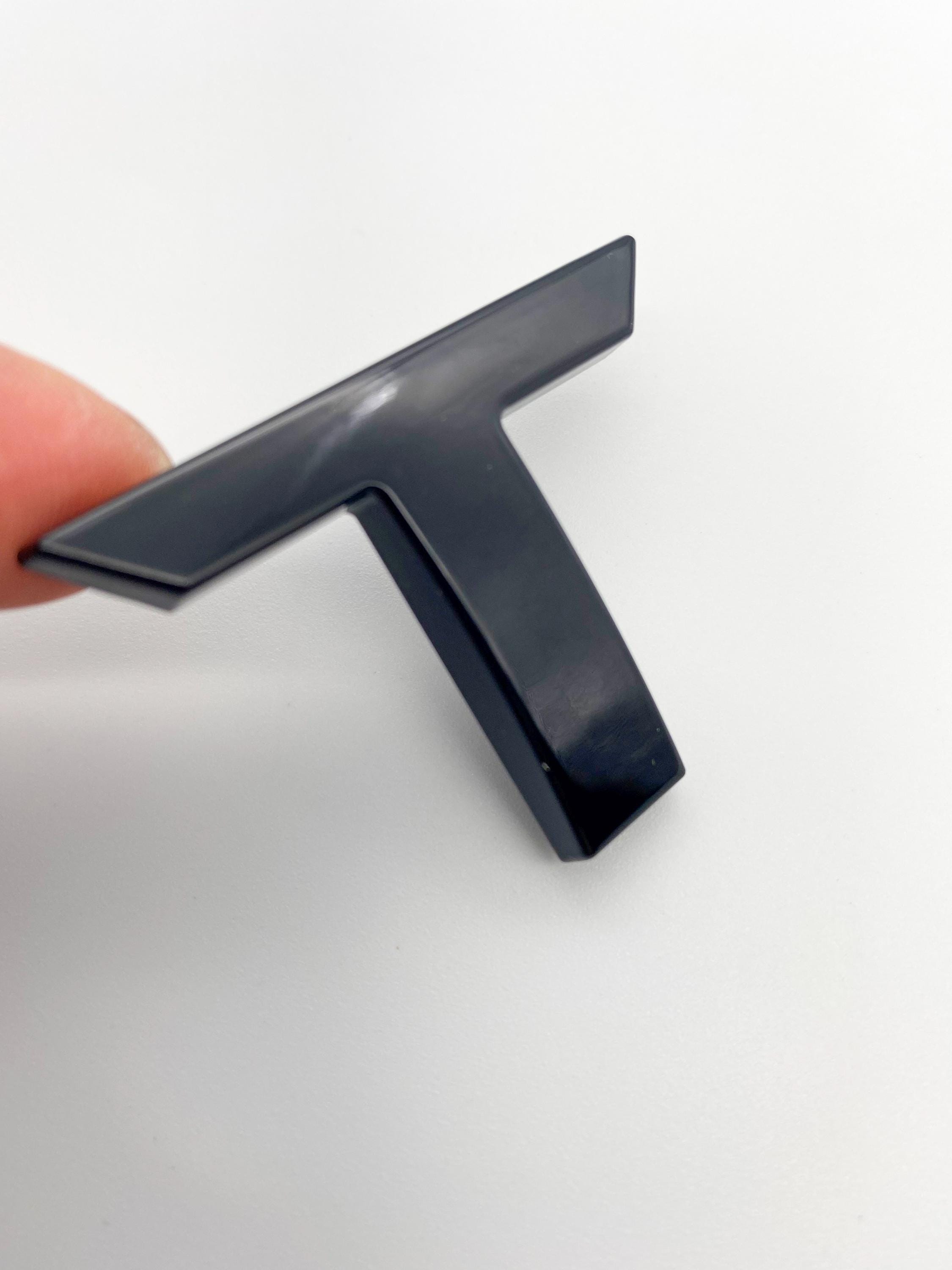 Gloss Black Premium 3D color matched Letters for 2022-2024 Tundra Front Bumper