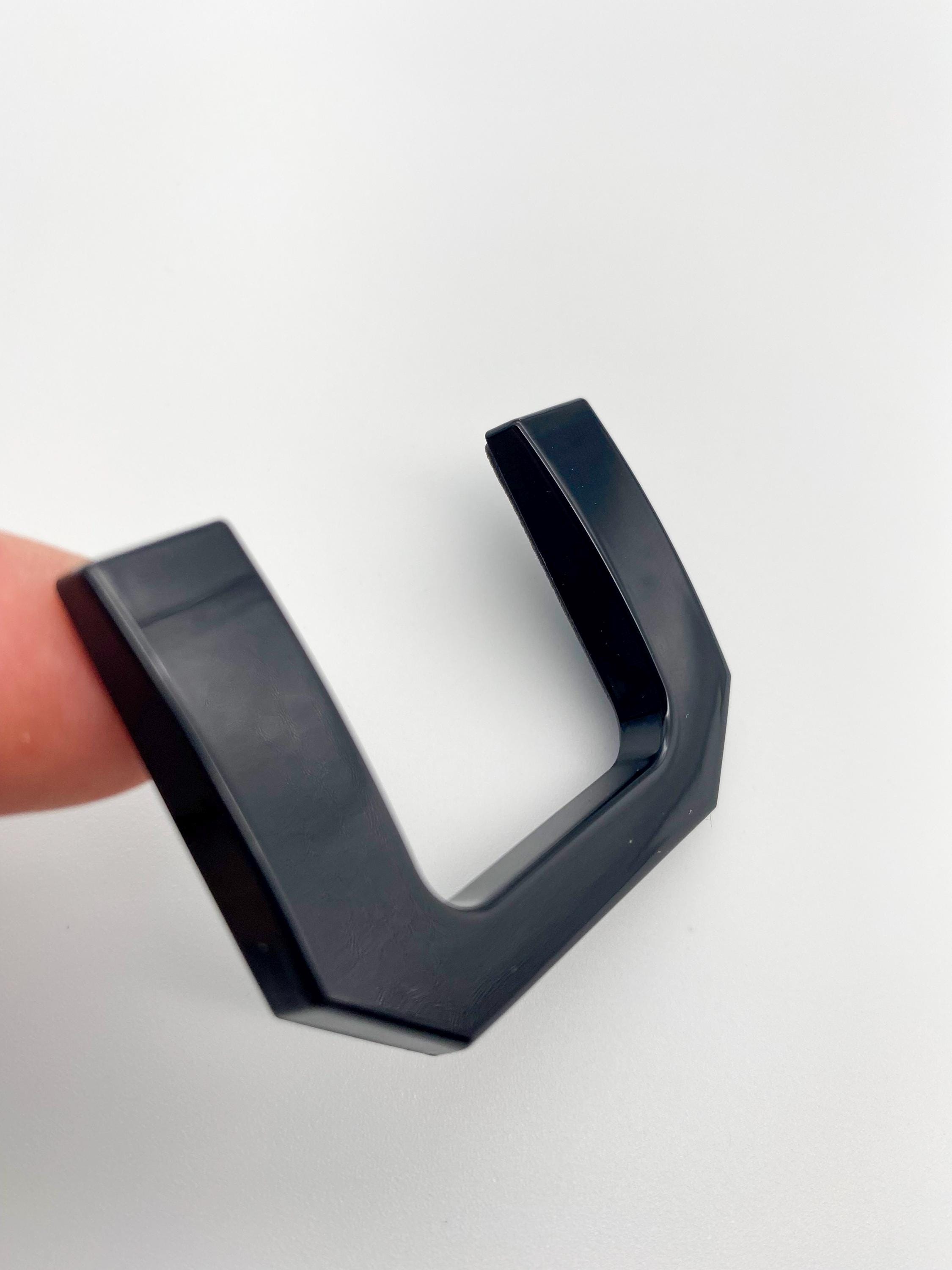 Gloss Black Premium 3D color matched Letters for 2022-2024 Tundra Front Bumper