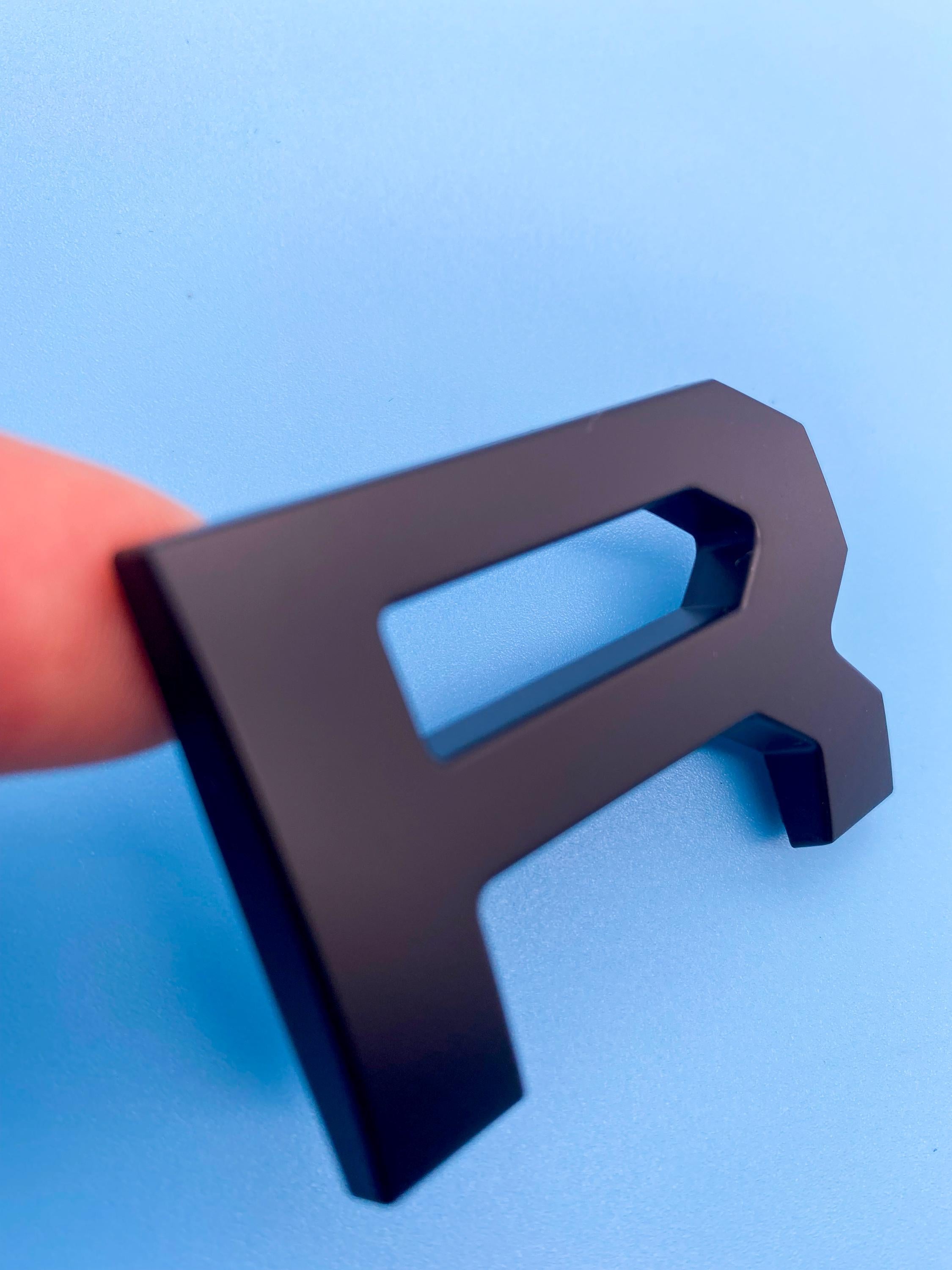 Matte Black Premium 3D color matched Letters for 2022-2024 Tundra Rear Tailgate