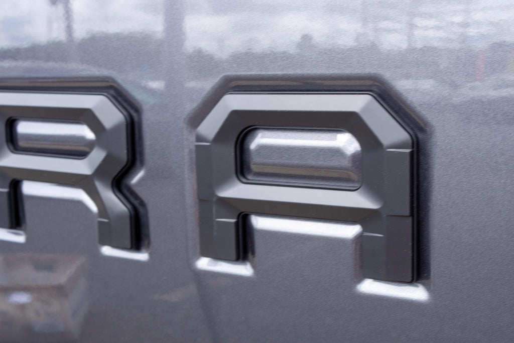 Matte Black Premium 3D color matched Letters for 2022-2024 Tundra Rear tailgate