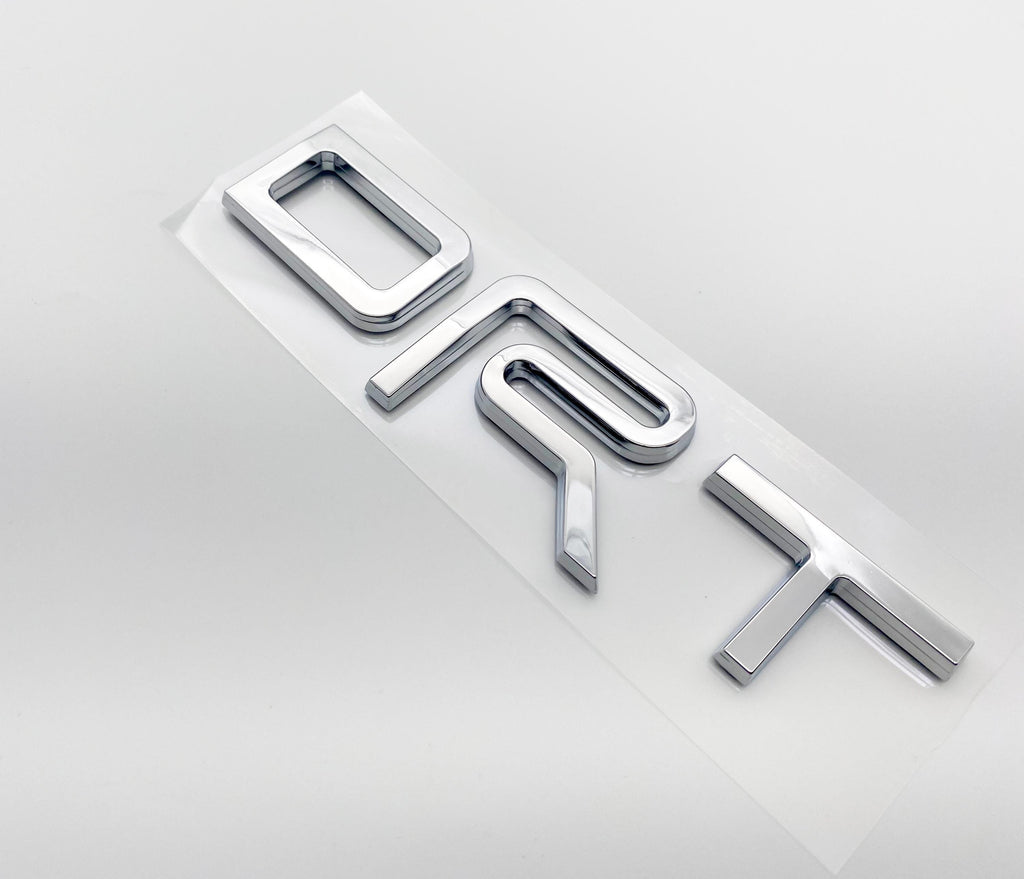 Chrome Fit 2022-2024 Toyota Tundra "TRD" FRONT Grill Decal Inlay Set