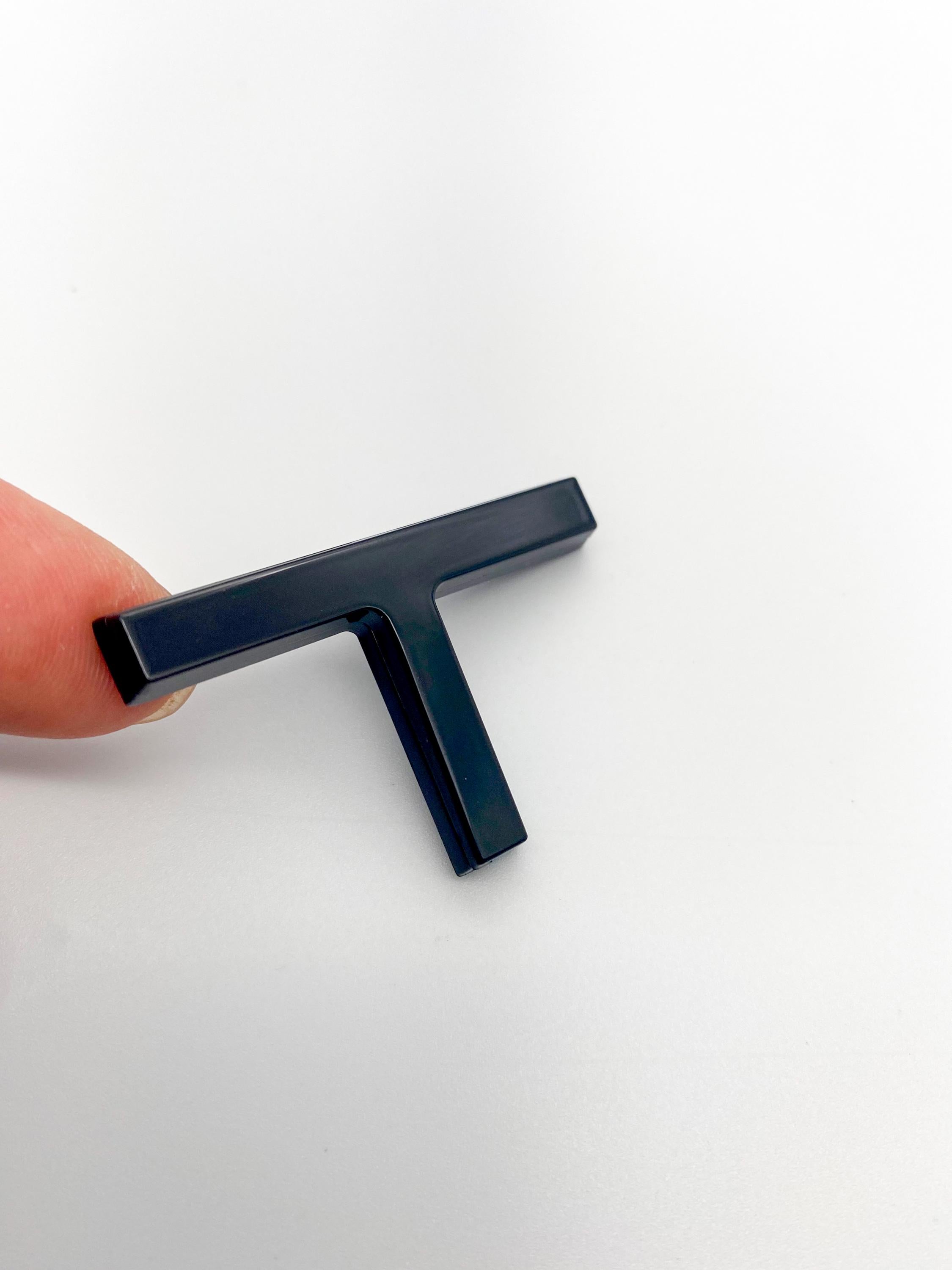 Gloss Black Fit 2022-2024 Toyota Tundra "TRD" FRONT Grill Decal Inlay Set