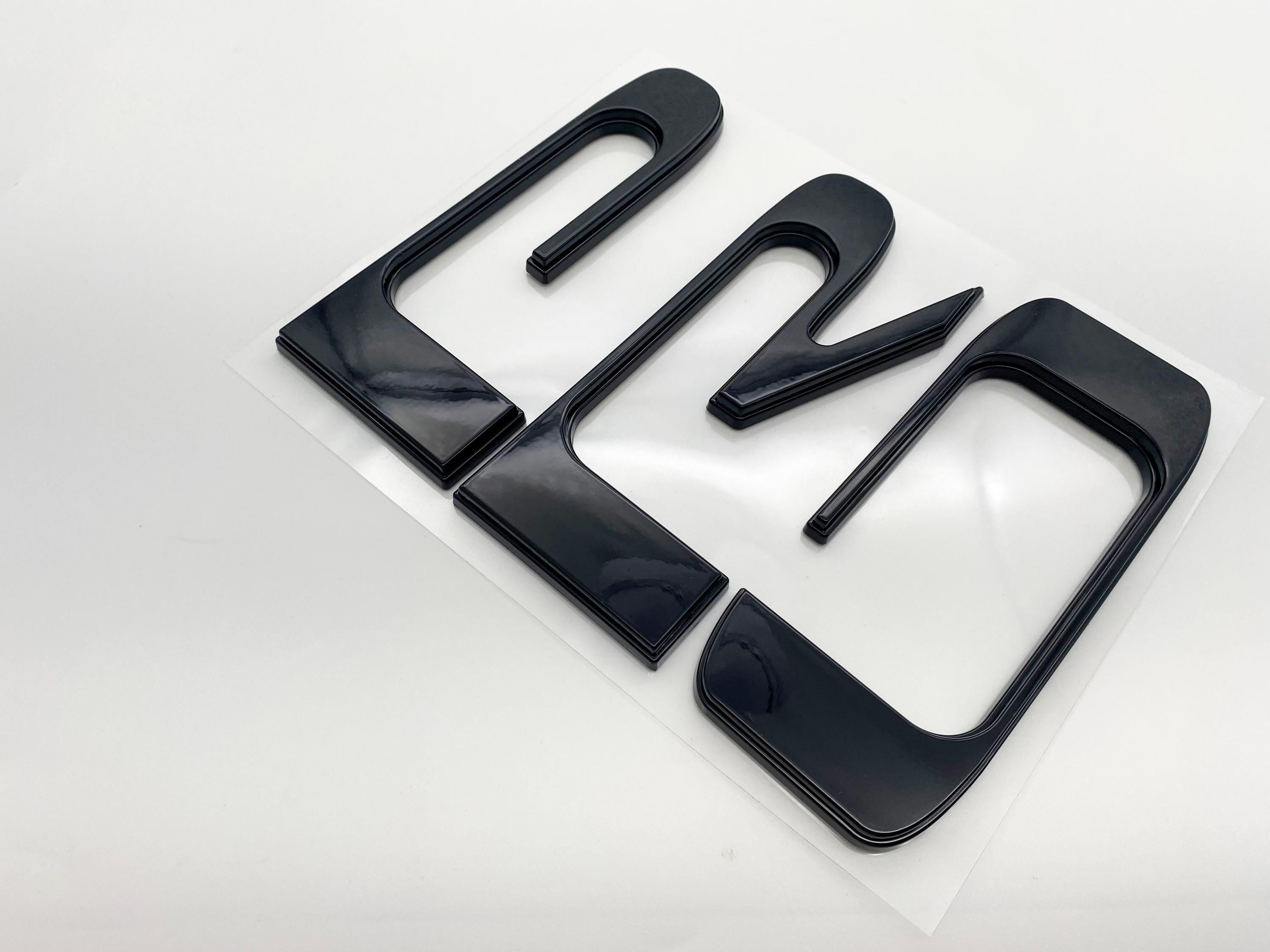 Raised Tailgate Insert Letters Tailgate Letters Insert Plastic ABS Badge Fits 2022+ Tundra TRD Pro Tailgate Decals