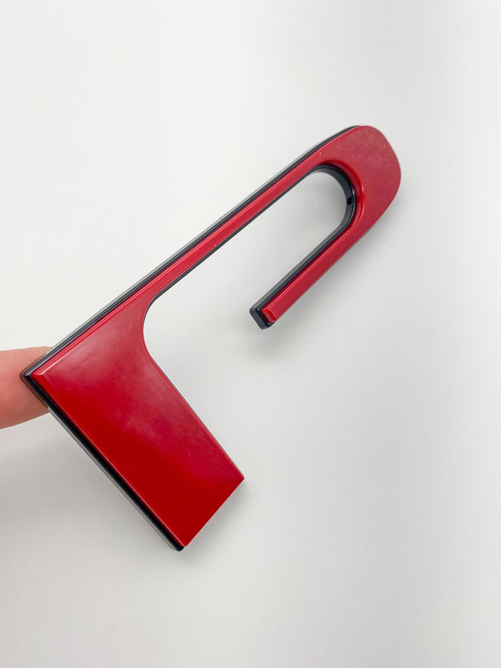 Red with Black outline Raised Tailgate Insert Letters Tailgate Letters Insert Plastic ABS Badge Fits 2022+ Tundra TRD Pro Tailgate Decals