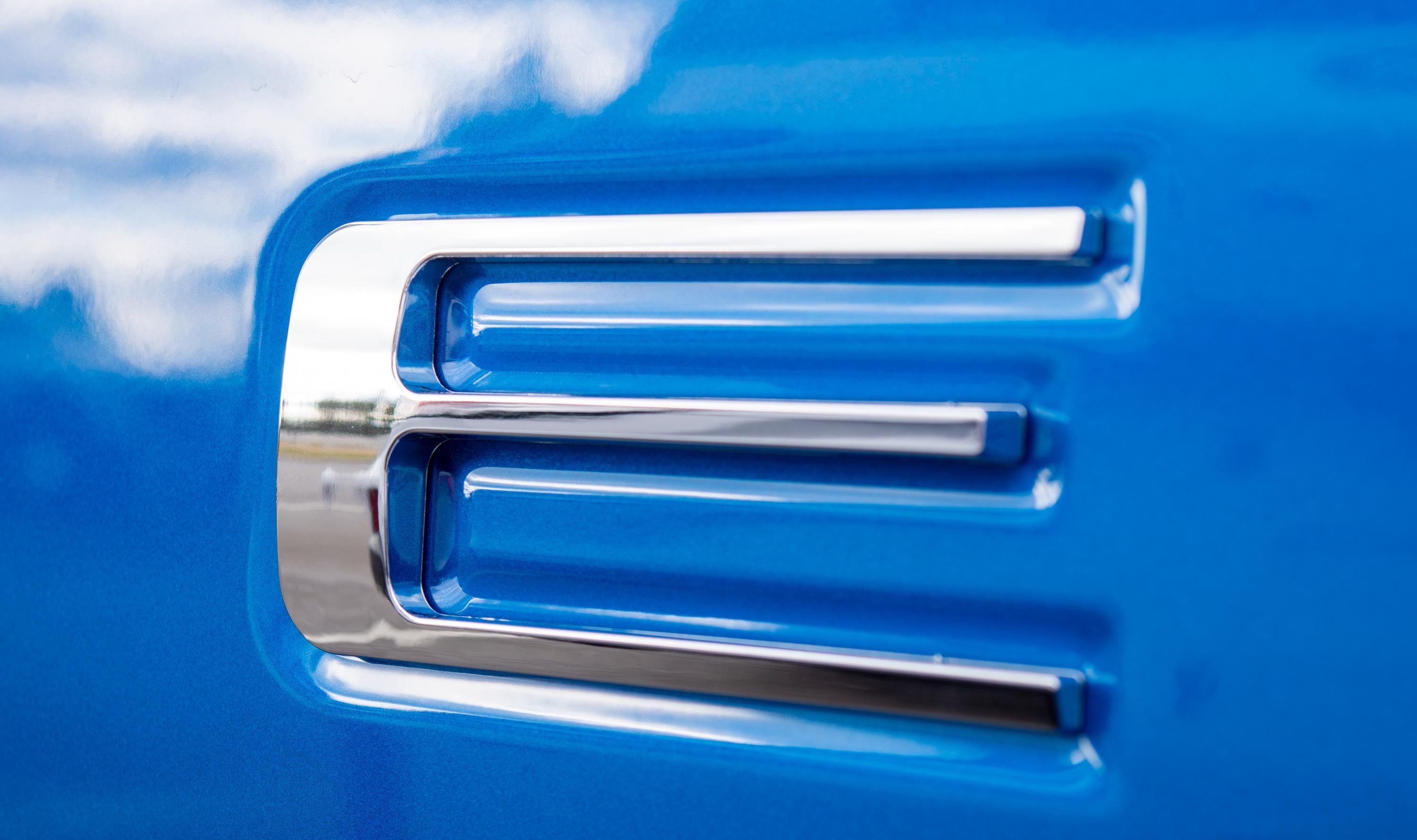 Chrome Raised Tailgate Insert Letters Tailgate Letters Insert Plastic ABS Badge Fits 2019-2024 Ford Ranger Tailgate