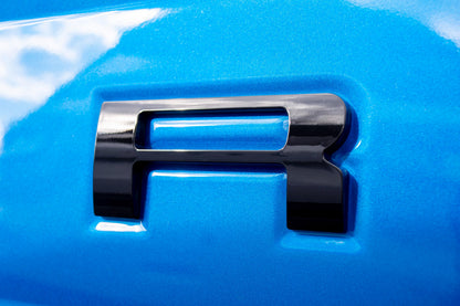 Gloss Black Raised Tailgate Insert Letters Tailgate Letters Insert Plastic ABS Badge Fits 2019-2024 Ford Ranger Tailgate