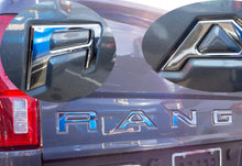Chrome Raised Tailgate Insert Letters Tailgate Letters Insert Plastic ABS Badge Fits 2019-2023 Ford Ranger Tailgate
