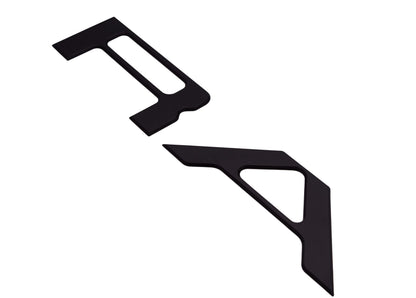 Matte Black Raised Tailgate Insert Letters Tailgate Letters Insert Plastic ABS Badge Fits 2019-2023 Ford Ranger Tailgate