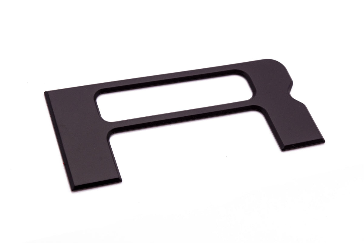 Matte Black Raised Tailgate Insert Letters Tailgate Letters Insert Plastic ABS Badge Fits 2019-2023 Ford Ranger Tailgate