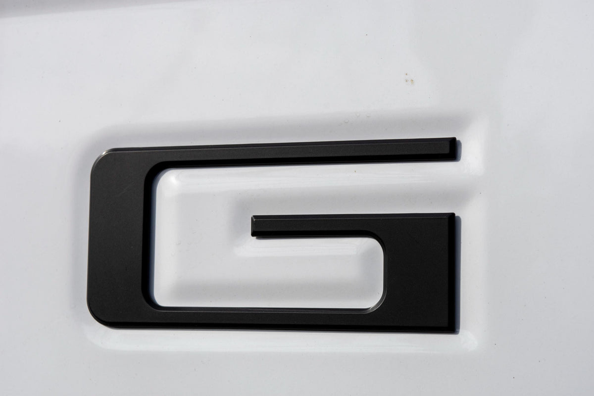 Matte Black Raised Tailgate Insert Letters Tailgate Letters Insert Plastic ABS Badge Fits 2019-2023 Ford Ranger Tailgate