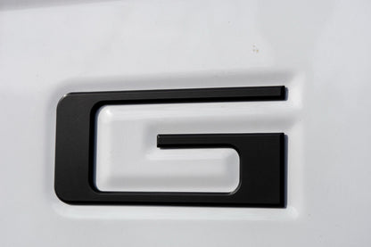 Matte Black Raised Tailgate Insert Letters Tailgate Letters Insert Plastic ABS Badge Fits 2019-2023 Ford Ranger Tailgate