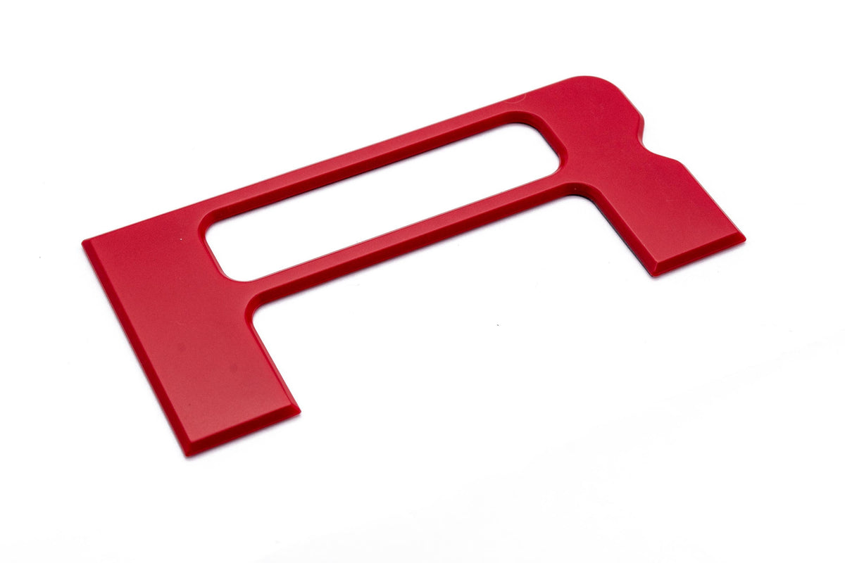 Red Raised Tailgate Insert Letters Tailgate Letters Insert Plastic ABS Badge Fits 2019-2023 Ford Ranger Tailgate