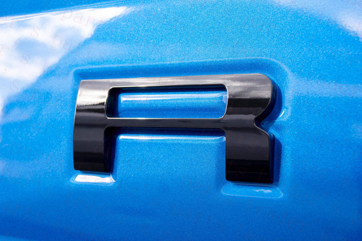 Gloss Black Raised Tailgate Insert Letters Tailgate Letters Insert Plastic ABS Badge Fits 2024 and up Ford Ranger Tailgate