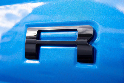 Gloss Black Raised Tailgate Insert Letters Tailgate Letters Insert Plastic ABS Badge Fits 2024 and up Ford Ranger Tailgate