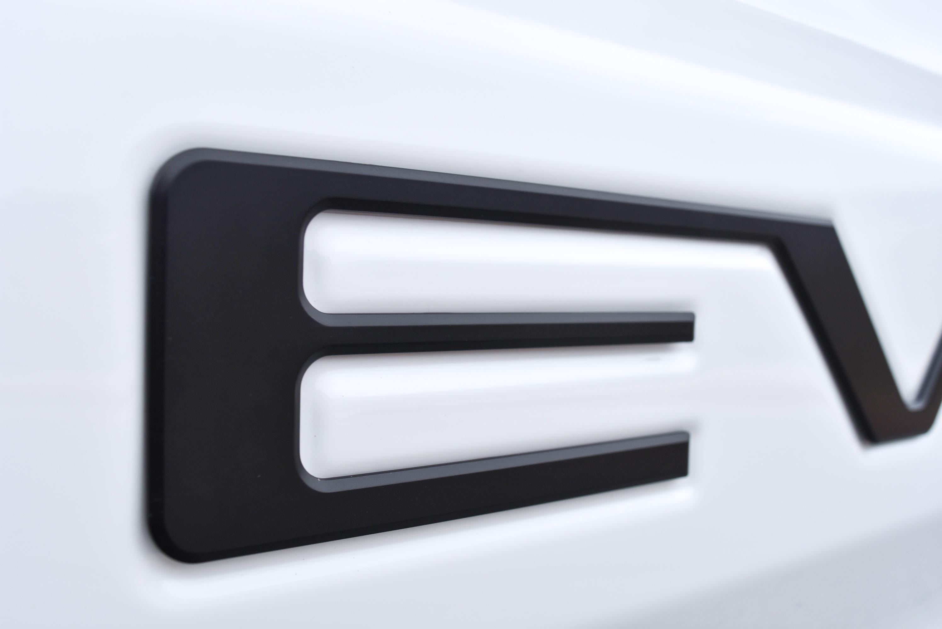 Matte Black 3D Raised Coated Tailgate Letter Inserts Decals Fit With Chevrolet Silverado 2019-2024 Model