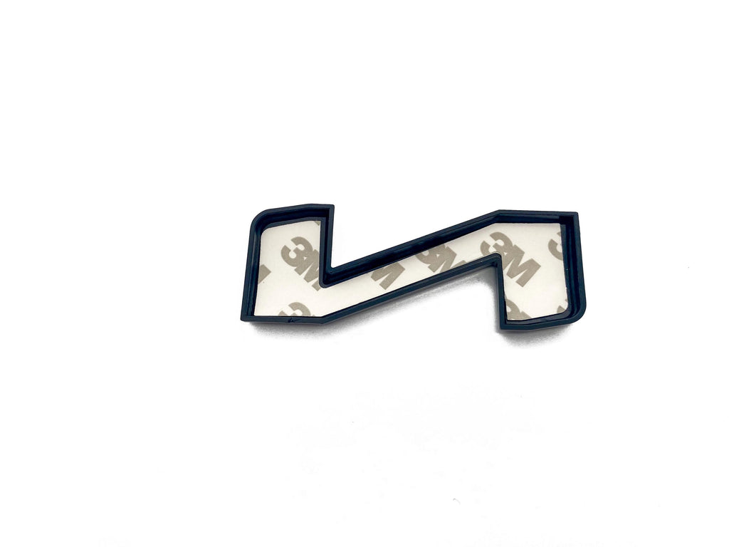 4Pcs Matte Black Overlay Emblems Kit 2021-2024 Yukon Denali Letters Emblem 3D Door Rear Nameplate