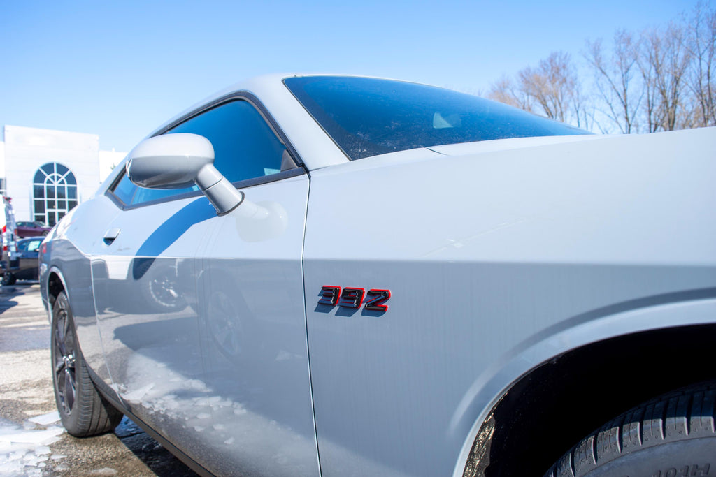 392 Fender Badges  Emblem Angry Aggressive Car Badge | 2 BADGES | 345 3D Fender Badges