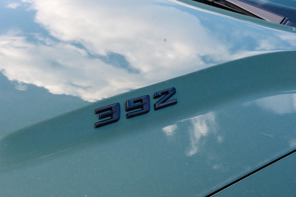 392 Matte Black Fender Badges  Emblem Angry Aggressive Car Badge | 2 BADGES | 345 3D Fender Badges