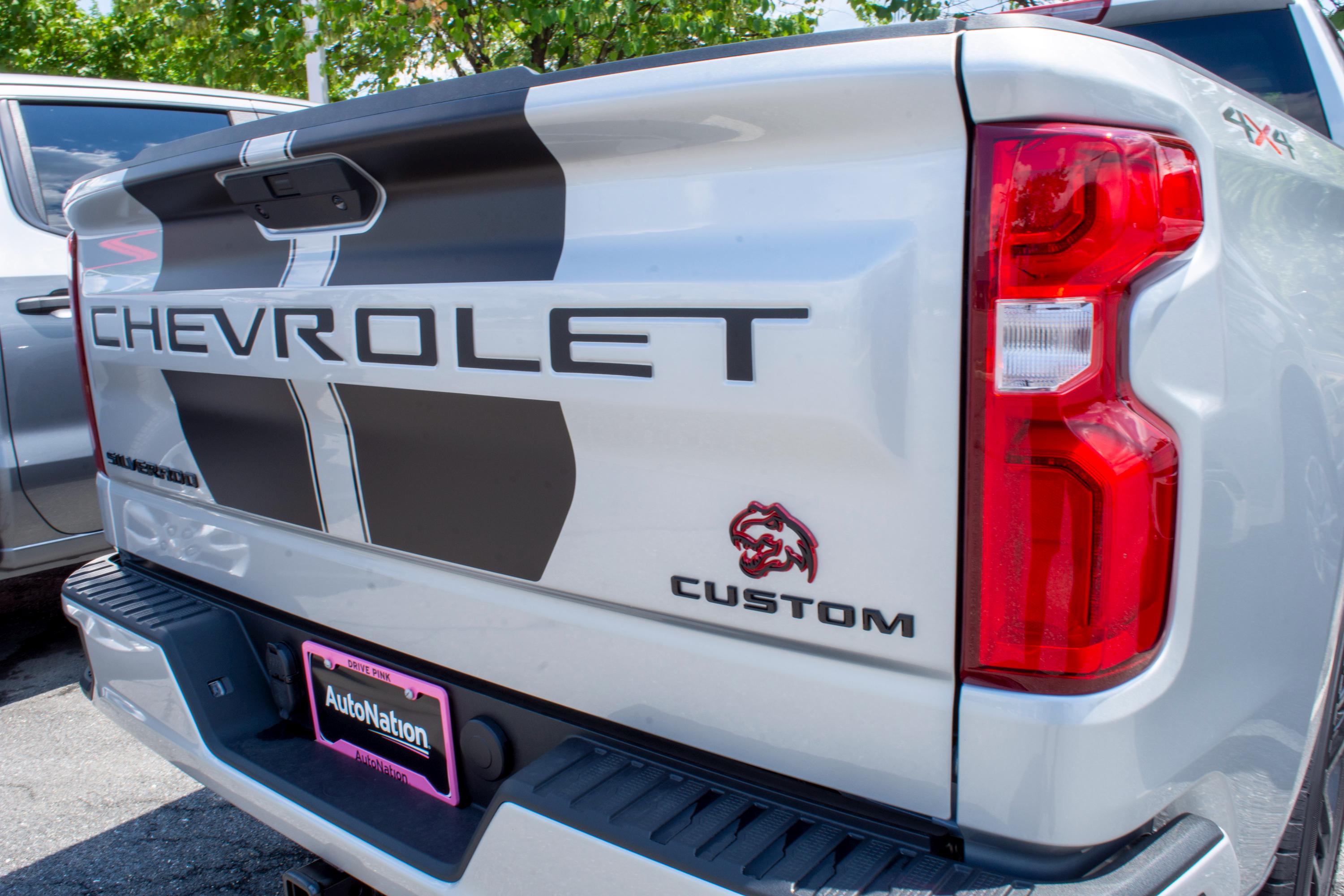 Double Layer Dinosaur Fender Badges | Aggressive Raptor Design for F150, RAM 1500, and More | 2 Premium Badges