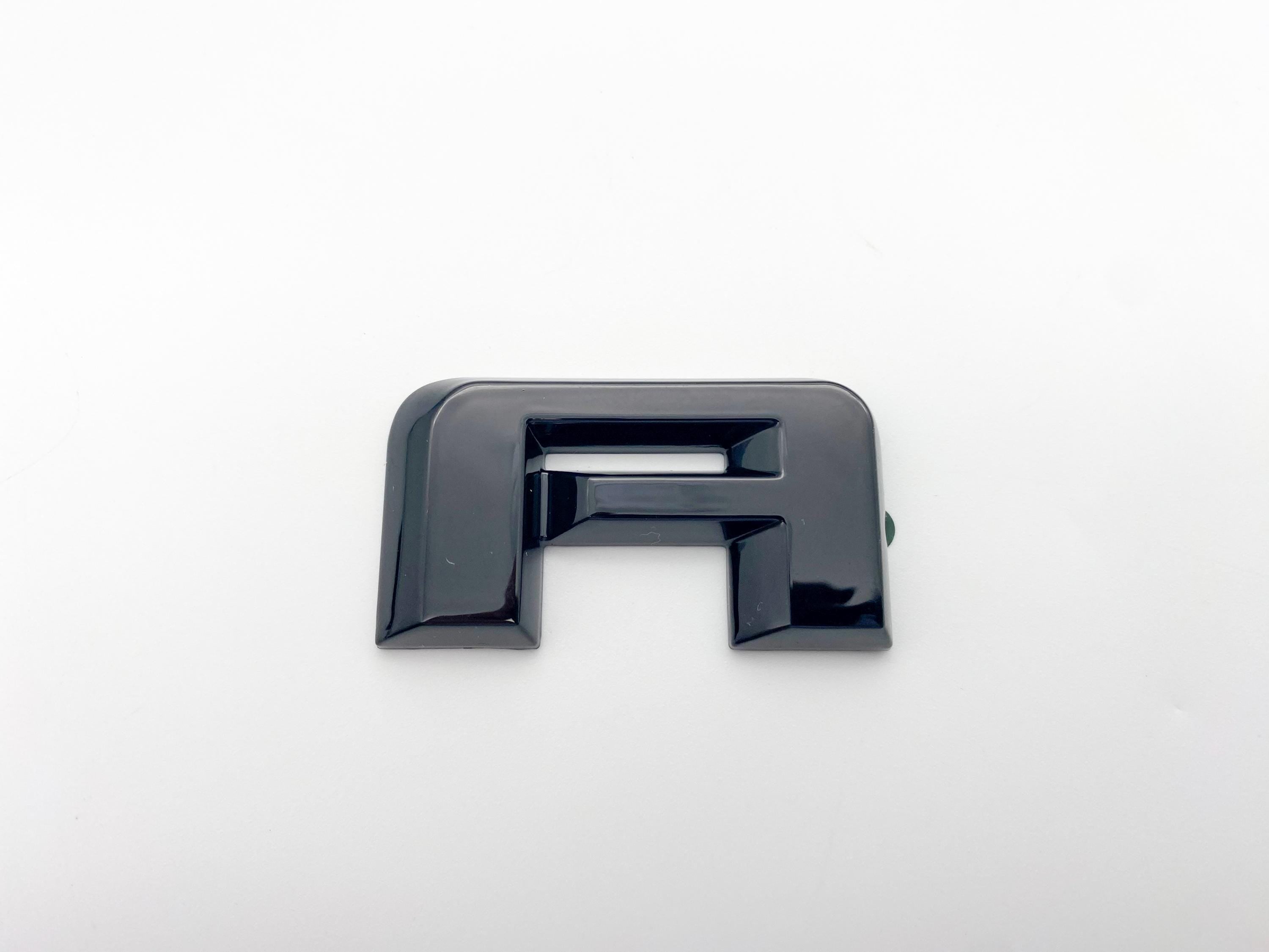 3PC Gloss black Door Rear TAHOE LT OVERLAY Emblems Letters 2021+ Chevrolet Tahoe