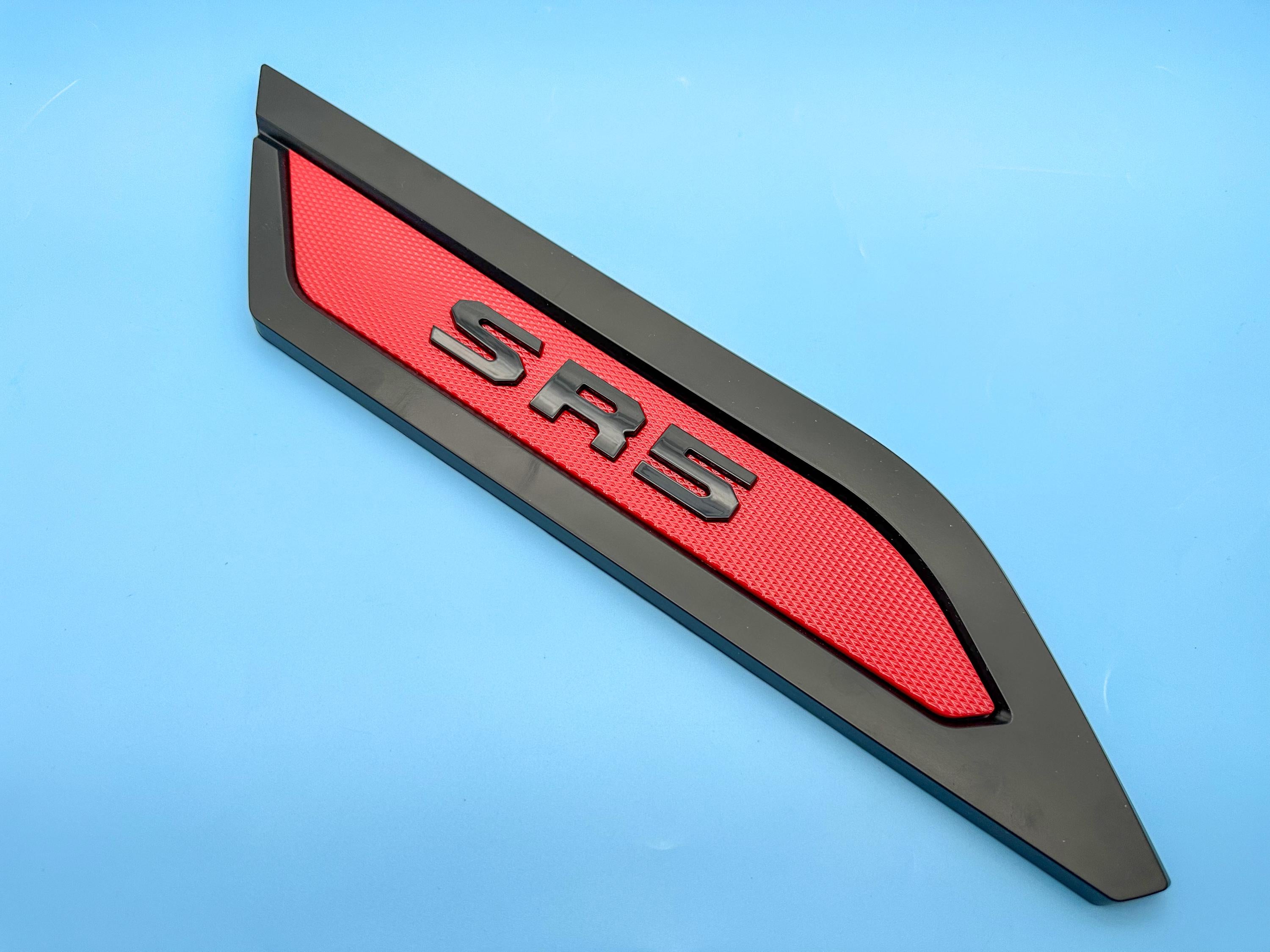 Red Black Door Side Body Molding Trim For 2022-2025 Toyota Tundra SR5