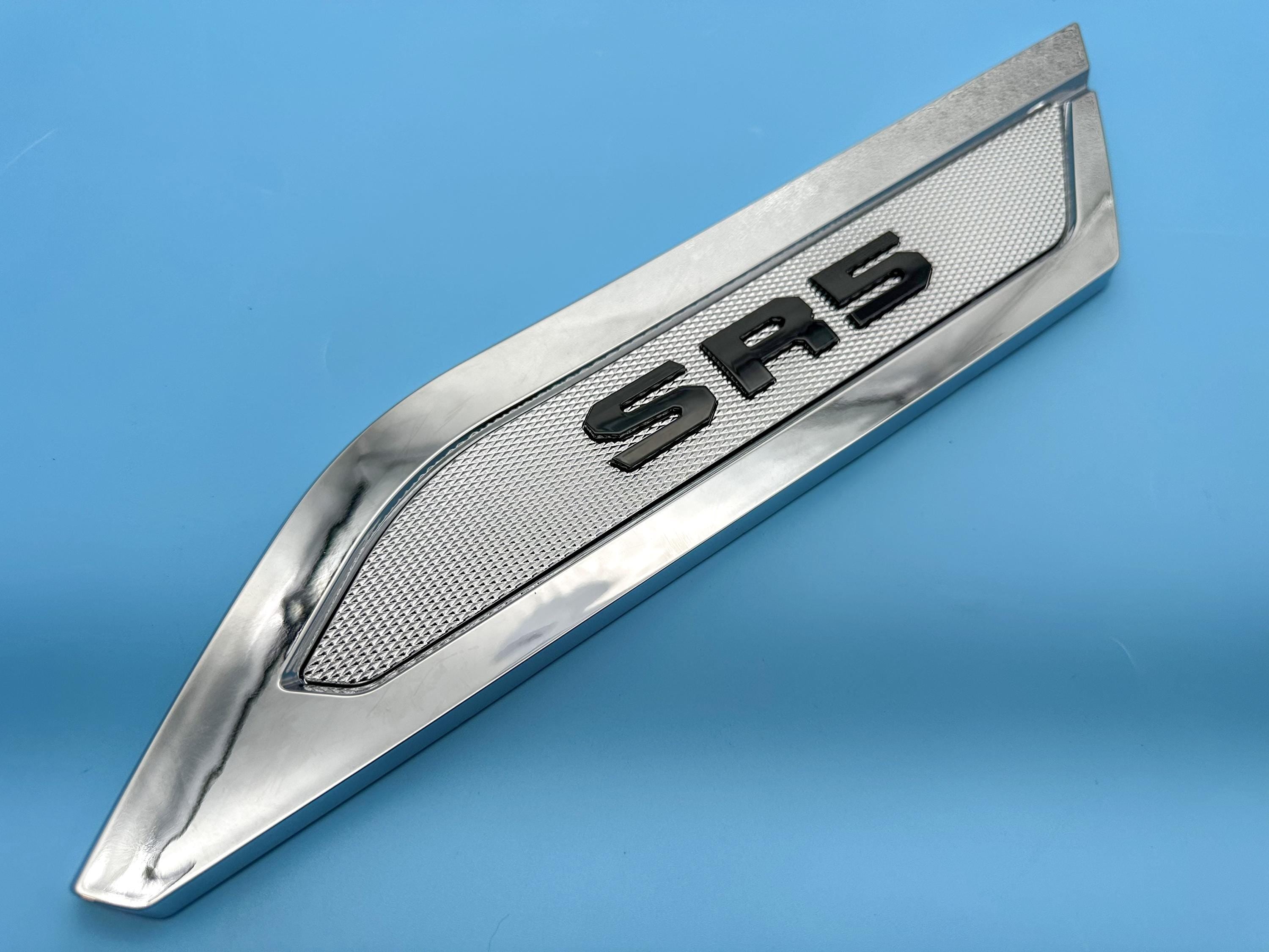 Chrome Door Side Body Molding Trim For 2022-2025 Toyota Tundra SR5