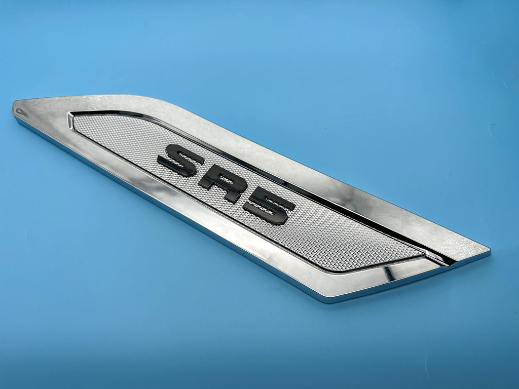 Chrome Door Side Body Molding Trim For 2022-2025 Toyota Tundra SR5