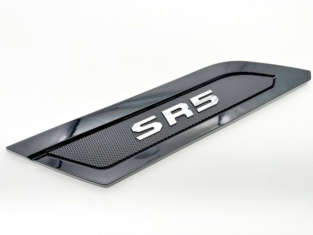 Gloss Black Door Side Body Molding Trim For 2022-2025 Toyota Tundra SR5