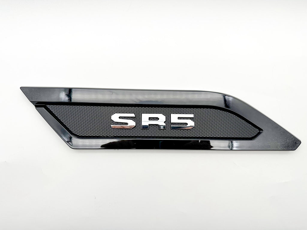 Gloss Black Door Side Body Molding Trim For 2022-2025 Toyota Tundra SR5