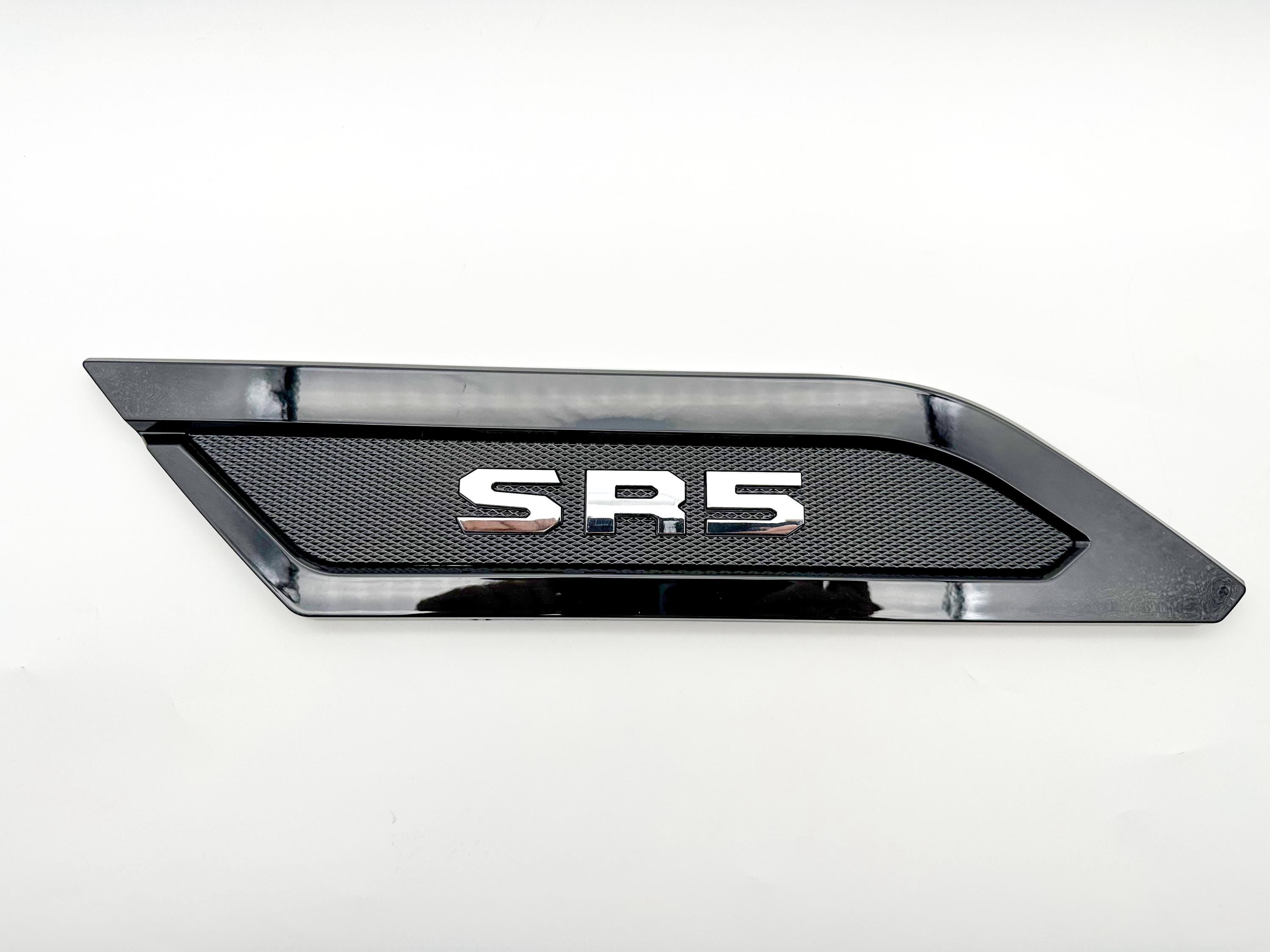 Gloss Black Door Side Body Molding Trim For 2022-2025 Toyota Tundra SR5