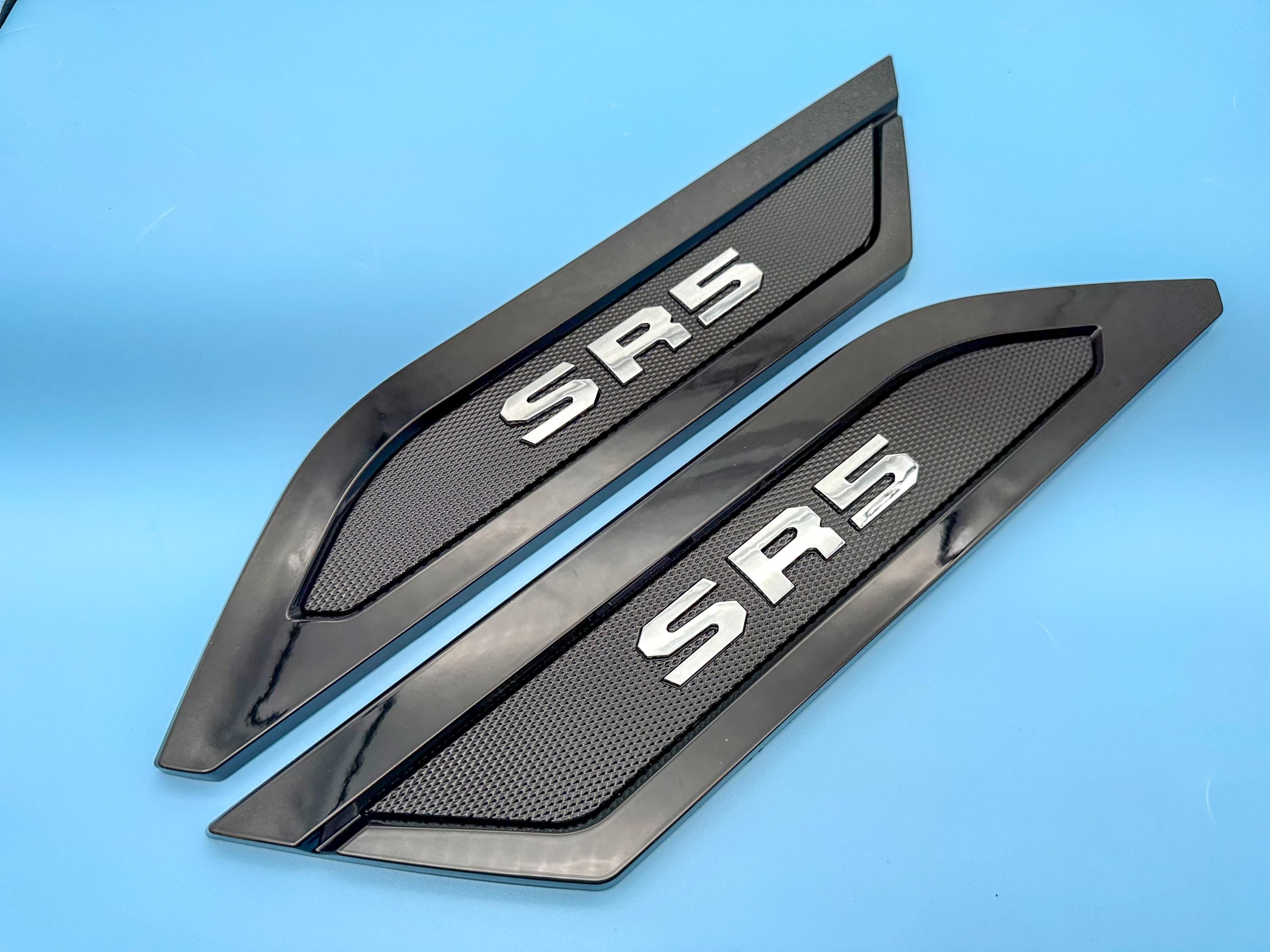 Gloss Black Door Side Body Molding Trim For 2022-2025 Toyota Tundra SR5