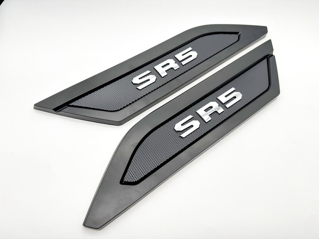 Gloss Black Door Side Body Molding Trim For 2022-2025 Toyota Tundra SR5