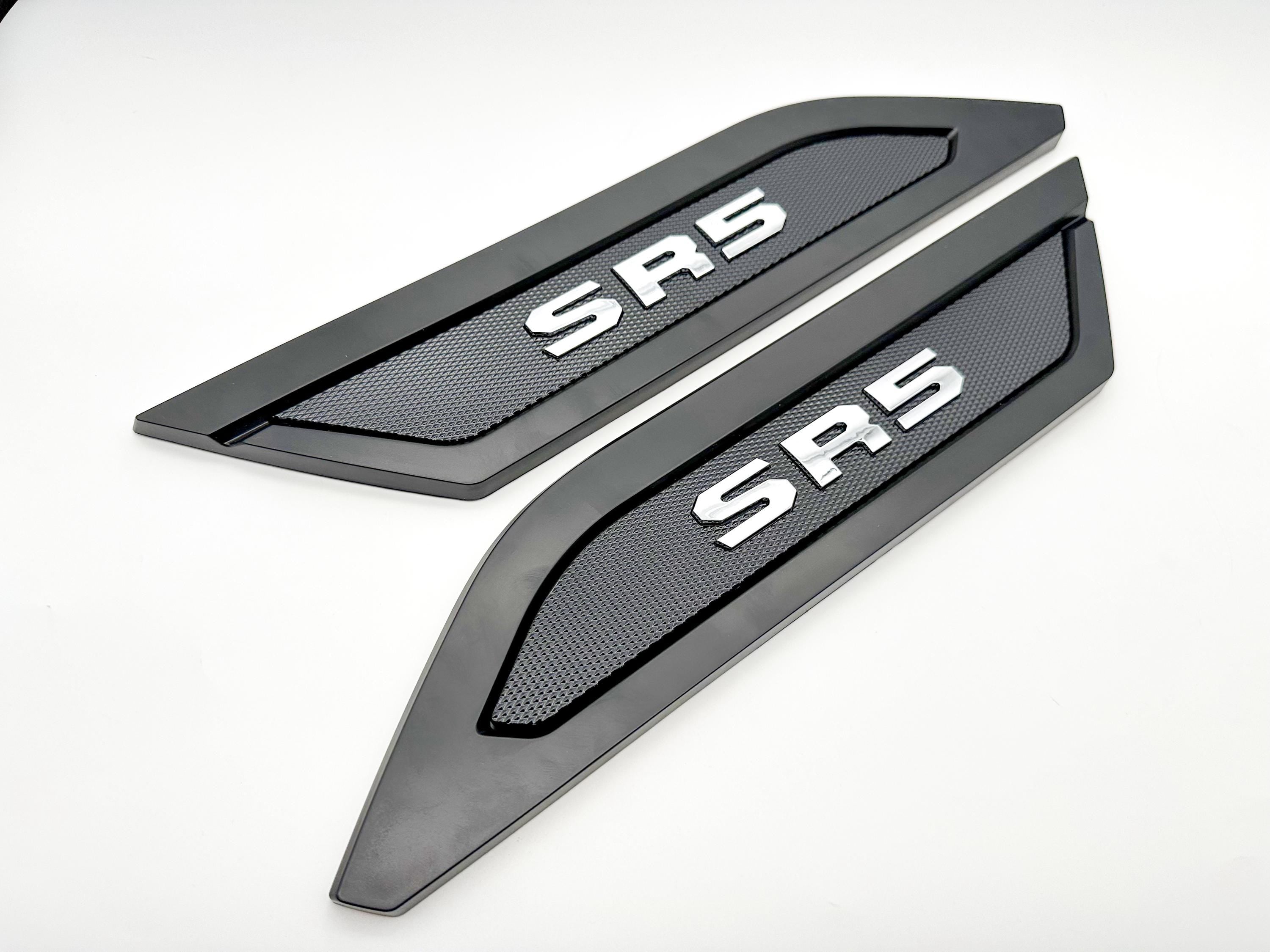 Gloss Black Door Side Body Molding Trim For 2022-2025 Toyota Tundra SR5