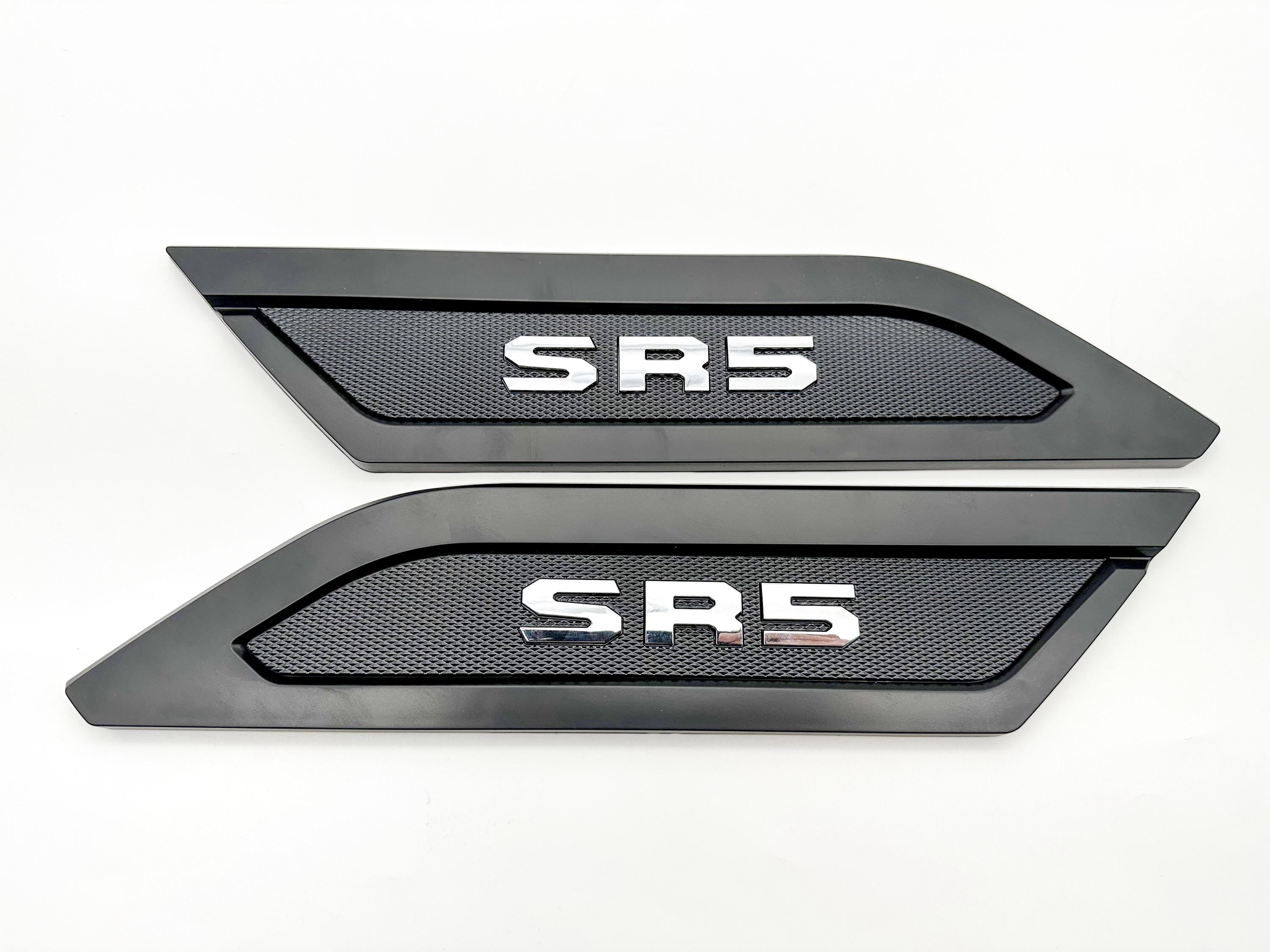 Gloss Black Door Side Body Molding Trim For 2022-2025 Toyota Tundra SR5