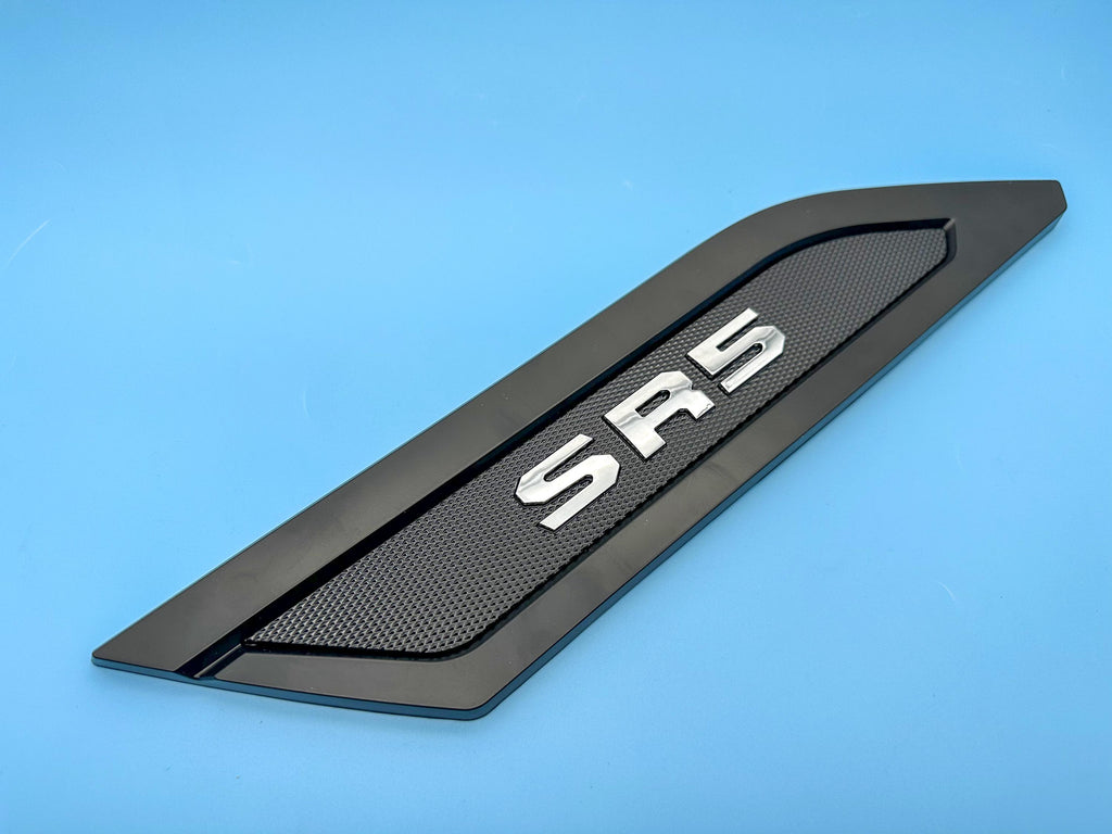 Gloss Black Door Side Body Molding Trim For 2022-2025 Toyota Tundra SR5